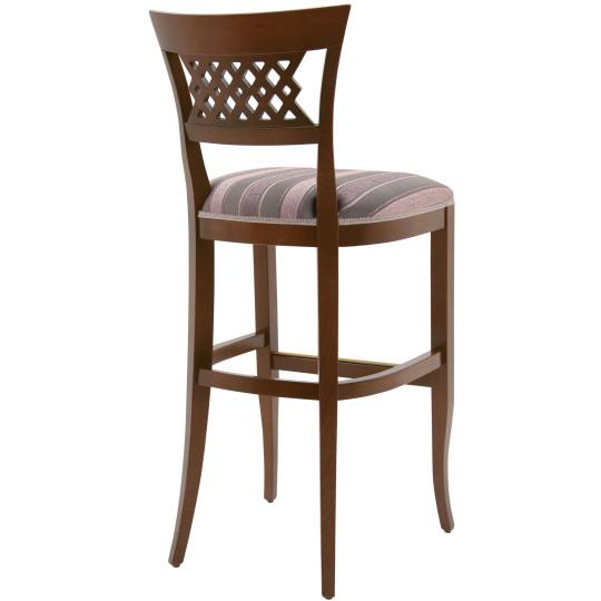 barova stolicka taliansky nabytok elegantna barova stolicka moderny tapacirovany buk hnedy luxus pohodlny tapacirovany restauracia obyvacka kuchyna.jpg